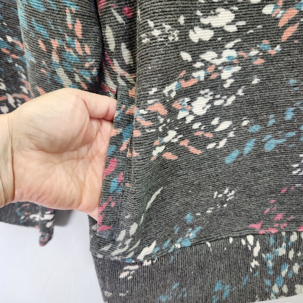 Westbound Multicolor Pattern Cowl Neck Drop The S… - image 3